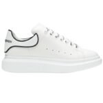 Alexander Mcqueen Oversized – White Black Trim