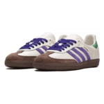 Adidas Samba OG - Off White Core Purple Green Brown - Image 3