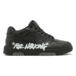 OFF-WHITE Out Of Office OOO For Walking Low Tops - Black White