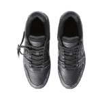OFF-WHITE Out Of Office OOO low Tops Sartorial Stitching Black Black - Image 4