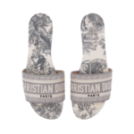 Dior Dway Slides Timeless - Style Gray - Image 3