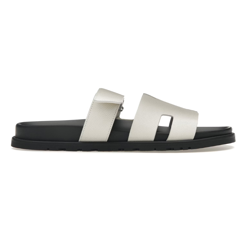 Untitled-design-2025-03-02T150955.008.png Hermes Chypre Sandals - White Palladium Hardware - Image 1