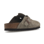 Birkenstock Boston Soft Footbed - Suede Taupe - Image 4