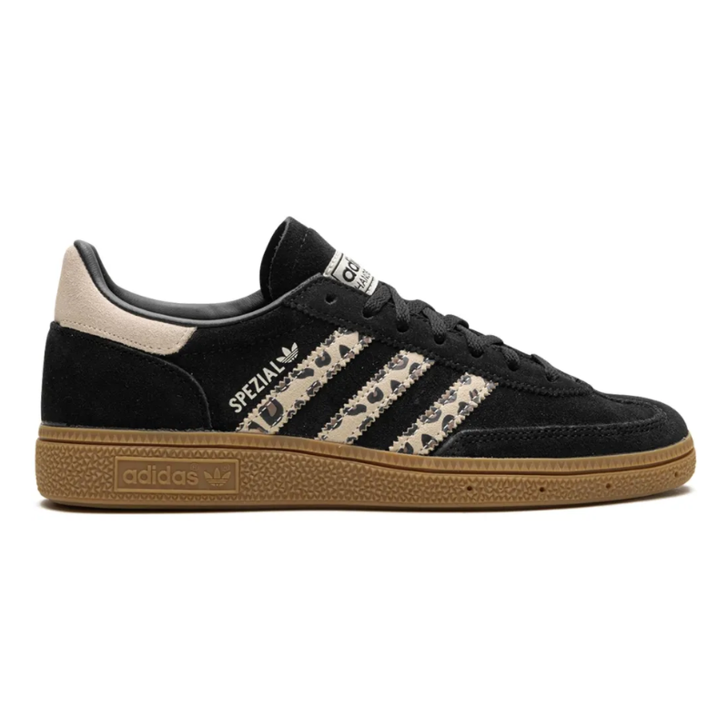 adidas-Handball-Spezial-Shadow-Brown-Gum-45.png Adidas Handball Spezial - Black Wonder Leopard - Image 1