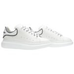 Alexander Mcqueen Oversized – White Black Trim - Image 2