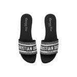 Christian Dior Flat Black Printed Dior - Image 2