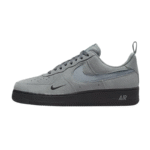 Nike Air Force 1 Low 07 LV8 Reflective Swoosh - Cool Grey - Image 2