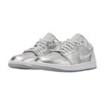 Air Jordan 1 Low SE "Metallic Silver" - Image 2