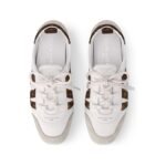 LV Sneakerina White with Brown Monogram - Image 3