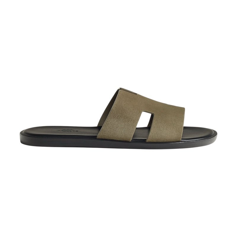 Photoroom_20250817_065455 Hermes Izmir Sandal Olive - Image 1
