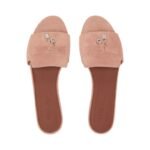 Loropiana Summer Charms Sandal Suede Goatskin Precious Rose - Image 3