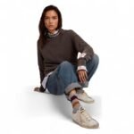 Golden Goose Super-Star with gold sparkle foxing and metal stud lettering - Image 3