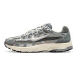 Nike p-6000 Flat Pewter / Light Iron Ore / Metallic Silver / White - Image 2