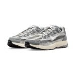 Nike p-6000 Flat Pewter / Light Iron Ore / Metallic Silver / White - Image 3
