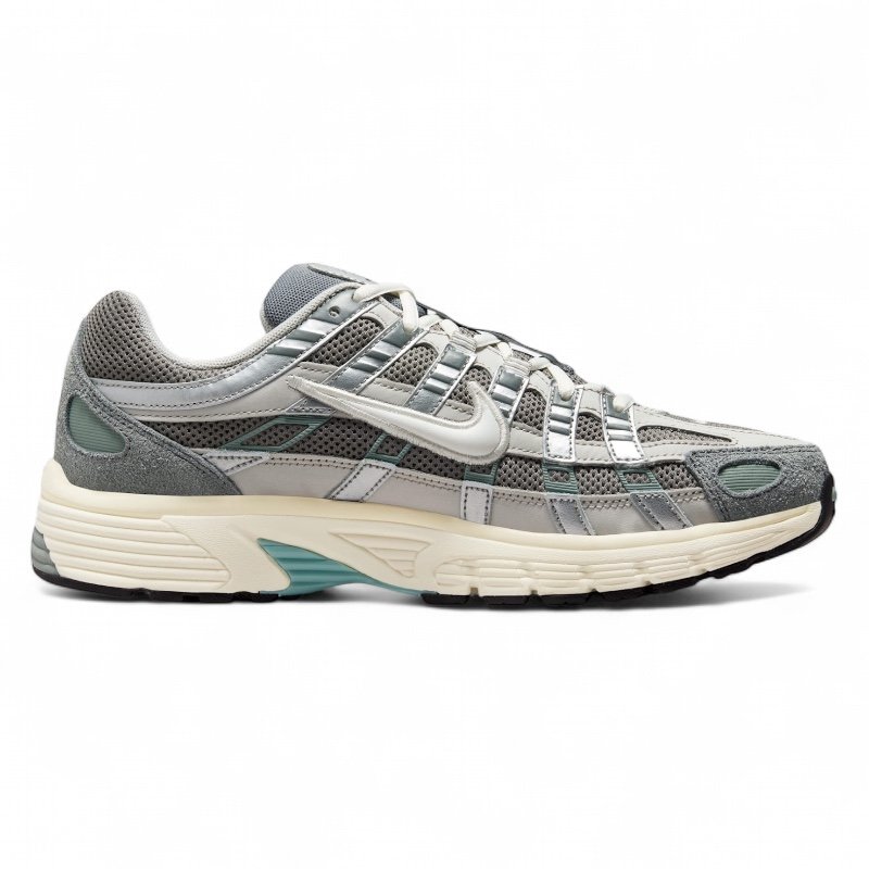 Photoroom_20251027_022237 Nike p-6000 Flat Pewter / Light Iron Ore / Metallic Silver / White - Image 1