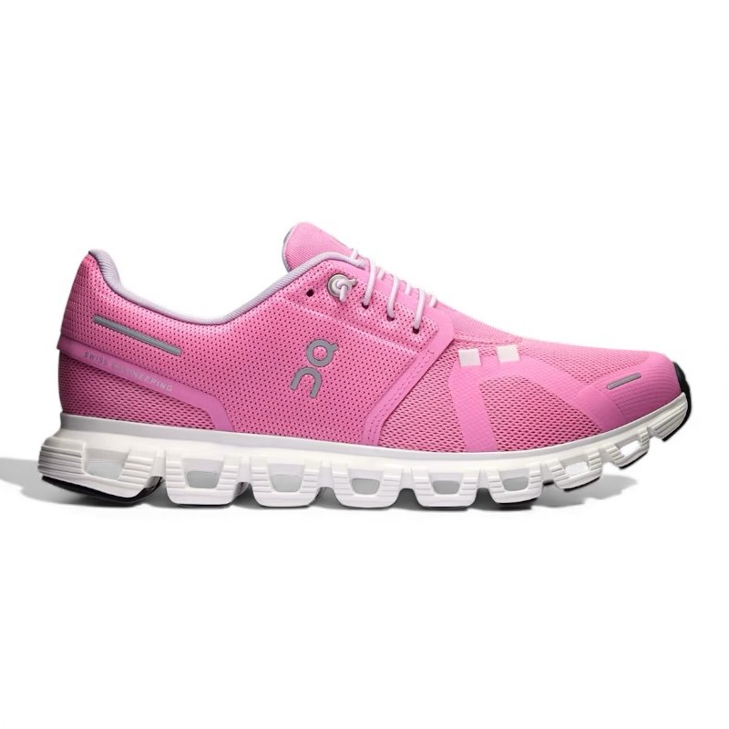 Photoroom_20251204_172154 ON WOMEN’S CLOUD 6 RASPBERRY/WHITE - Image 1