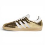 adidas Samba OG Silver Metallic Gold - Image 3