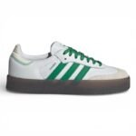Adidas Samba cloud white green