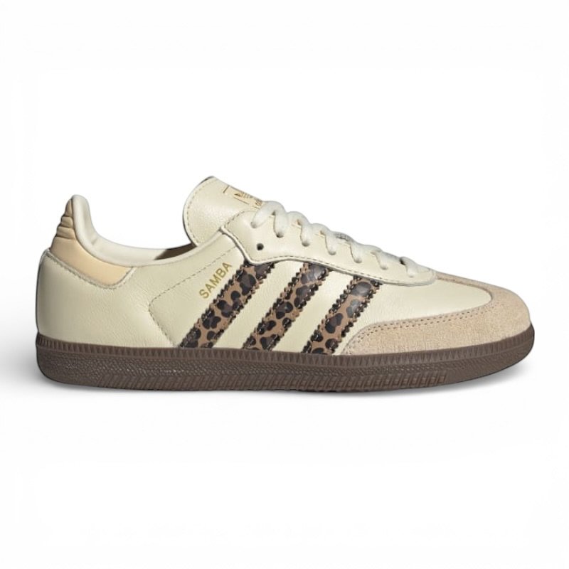 IMG_4937-Photoroom adidas Samba OG GS Leopard Cream White - Image 1