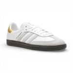 Adidas x Kith Samba "White/Grey/Gold" - Image 2