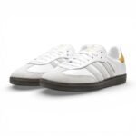 Adidas x Kith Samba "White/Grey/Gold" - Image 4