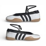 Adidas Taekwondo Mei Ballet "Cloud White/Core Black/Gum" - Image 6