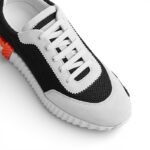 Hermès Bouncing Sneaker Black/Orange - Image 6