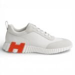 Hermès Bouncing Sneaker Blanc White/Orange