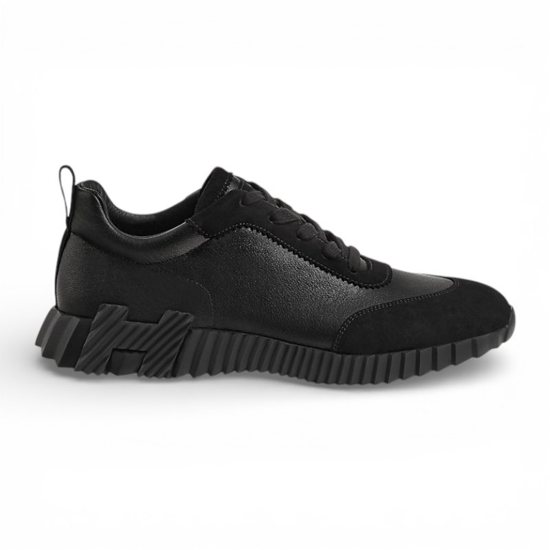Photoroom_20260220_194117 Hermès Bouncing Sneakers Black - Image 1