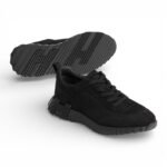 HERMES BLACK BOUNCING SNEAKER - Image 2