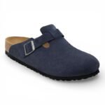 Birkenstock Boston Suede Leather "New Navy" - Image 2