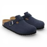Birkenstock Boston Suede Leather "New Navy" - Image 4