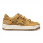 A Bathing Ape Bape Sta Beige Suede Men's