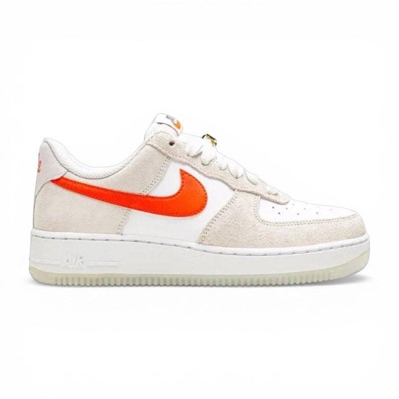 IMG_6431-Photoroom Nike Air Force 1 '07 Low SE Orange-Summit White - Image 1