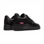 Supreme x Nike Air Force 1 Low Black - Image 3
