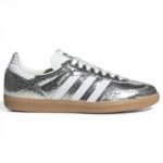 Adidas Samba OG Silver Metallic / Cloud White / Core White