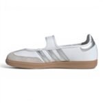 Adidas Samba Jane - White / Silver - Image 4