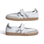 Adidas Samba Jane - White / Silver - Image 5