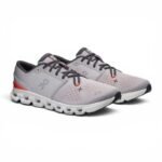 On Running Cloud X4 Silver / Flame - Image 2