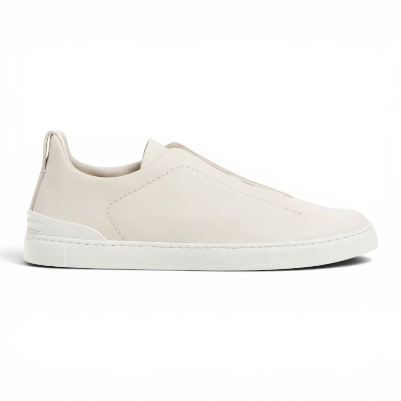 IMG_2450-Photoroom Zegna Triple Stitch Low Triple White - Image 1