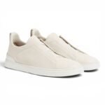 Zegna Triple Stitch Low Triple White - Image 2