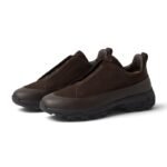 Zegna Triple Stitch Monte Sneakers | Dark Brown - Image 2