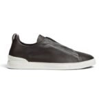 Zegna Triple Stitch Secondskin Dark Brown