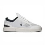 ON The Roger Spin trainers in white and black
