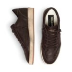 Golden Goose Ball Star in dark brown leather with tone-on-tone leather star - Image 3