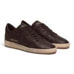 Golden Goose Ball Star in dark brown leather with tone-on-tone leather star - Image 2