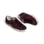 Golden Goose Super-Star LTD in cherry glitter with cherry suede star - Image 2