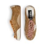 Golden Goose True-Star in tobacco-colored suede with white star - Image 3