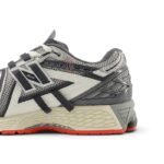 New Balance 1906A Slate Grey Drift Red - Image 3