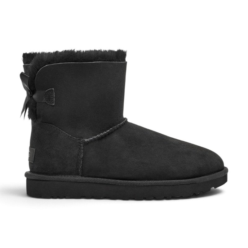 IMG_5197-Photoroom UGG UGG Mini Bailey Bow II Boots Black - Image 1